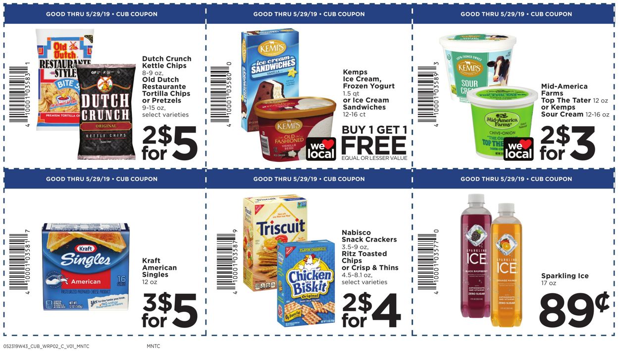 Cub Foods Ad from 05/23/2019
