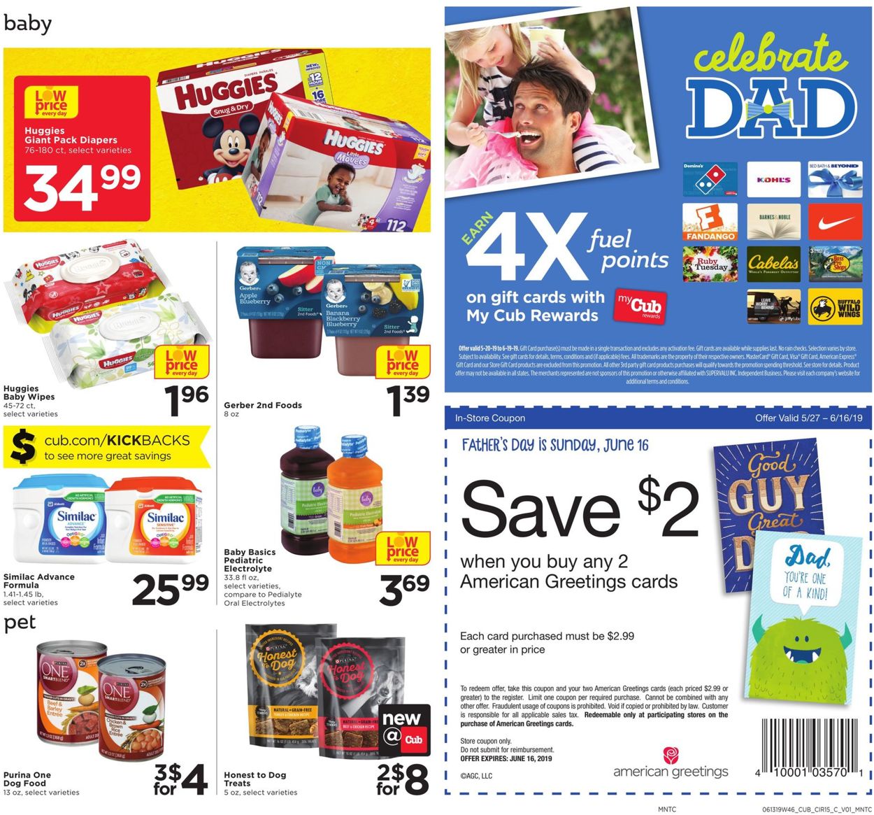 Cub Foods Ad from 06/13/2019