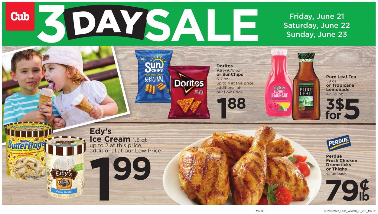 Cub Foods Ad from 06/21/2019