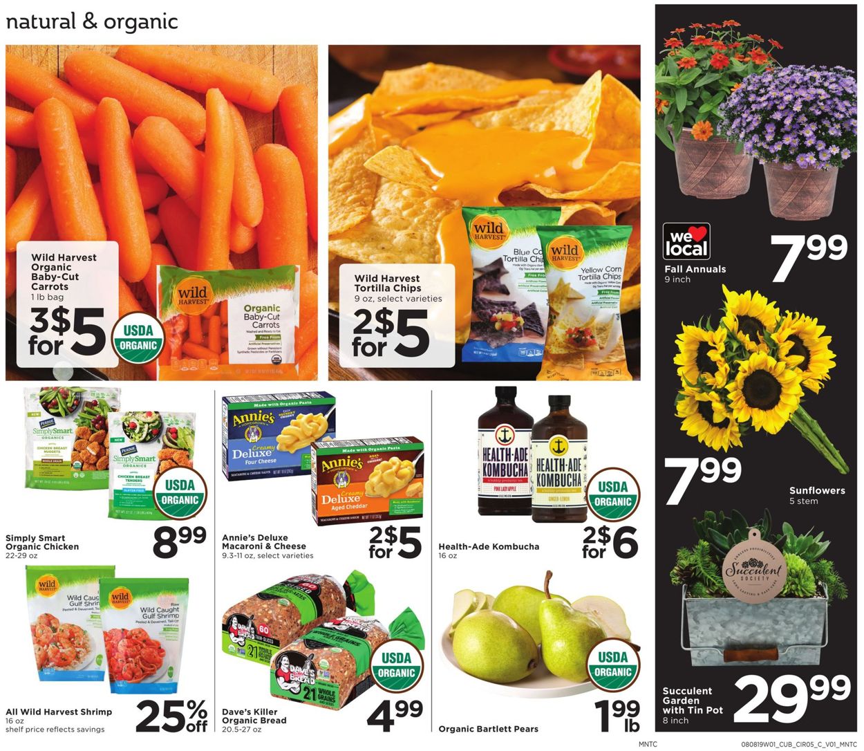 Cub Foods Ad from 08/08/2019