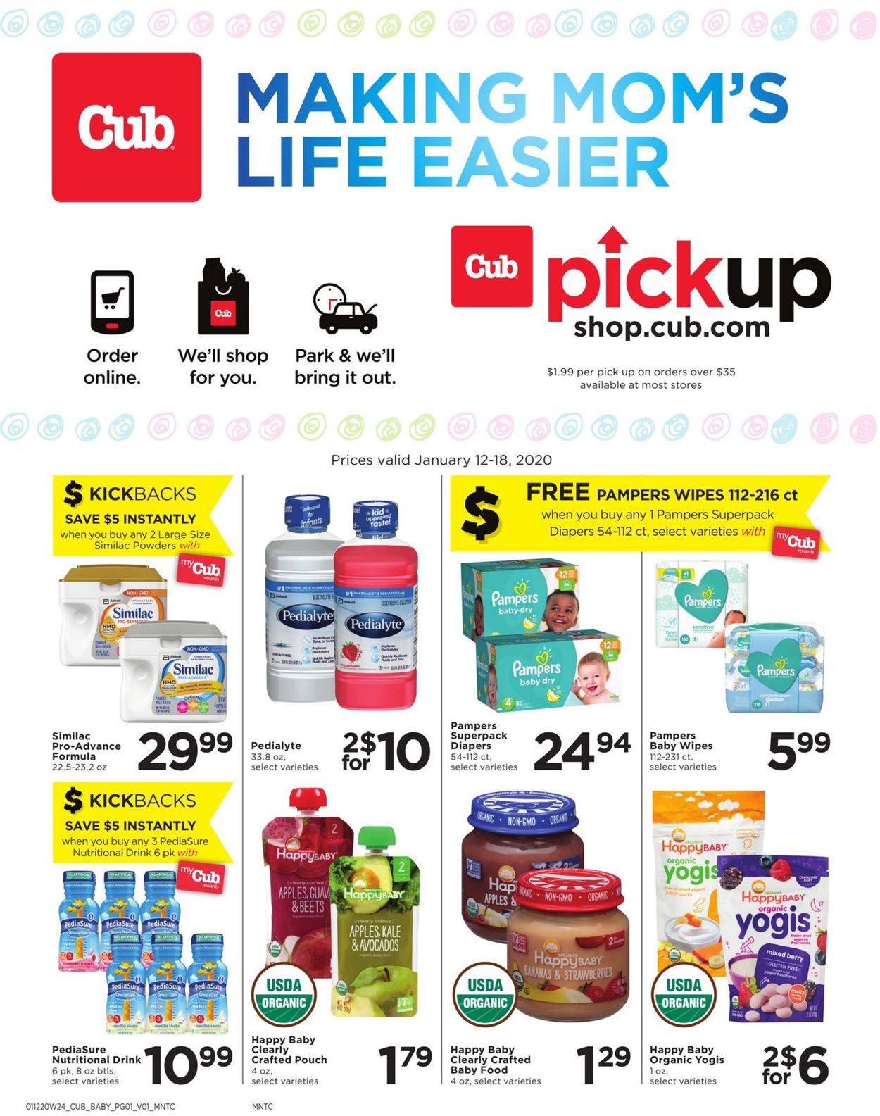 Cub Foods Ad from 01/12/2020