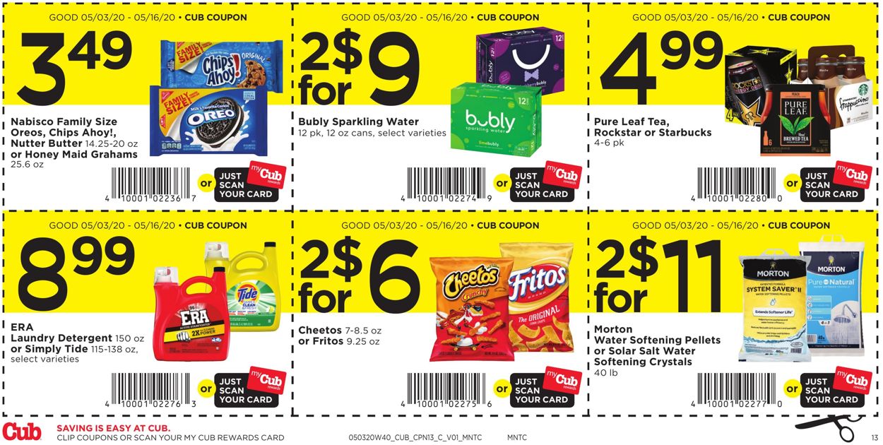 Cub Foods Ad from 05/03/2020