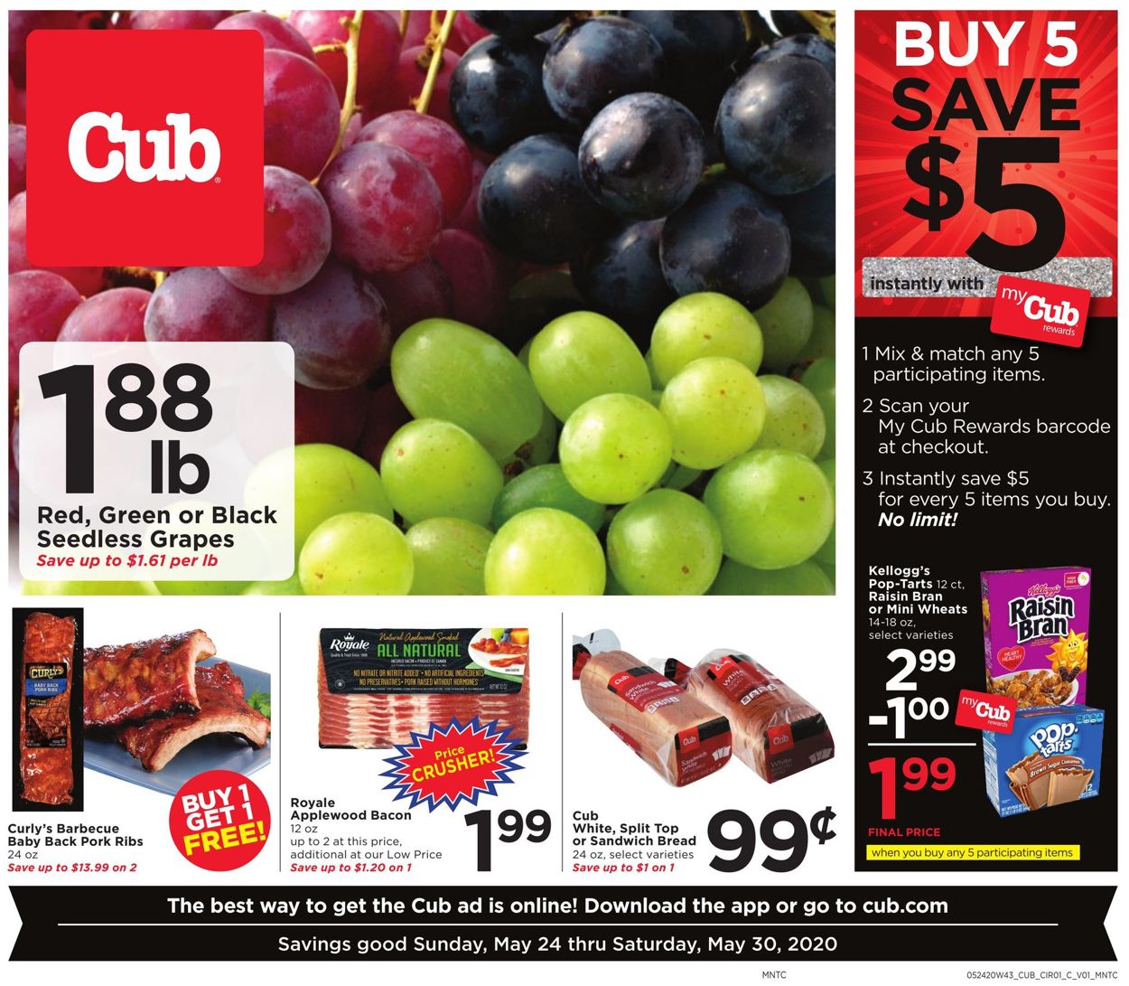 Cub Foods Ad from 05/24/2020