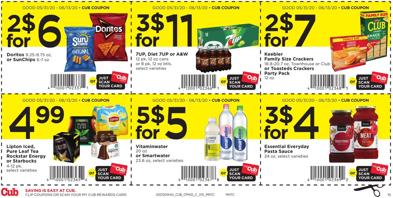 Cub Foods Ad from 05/31/2020