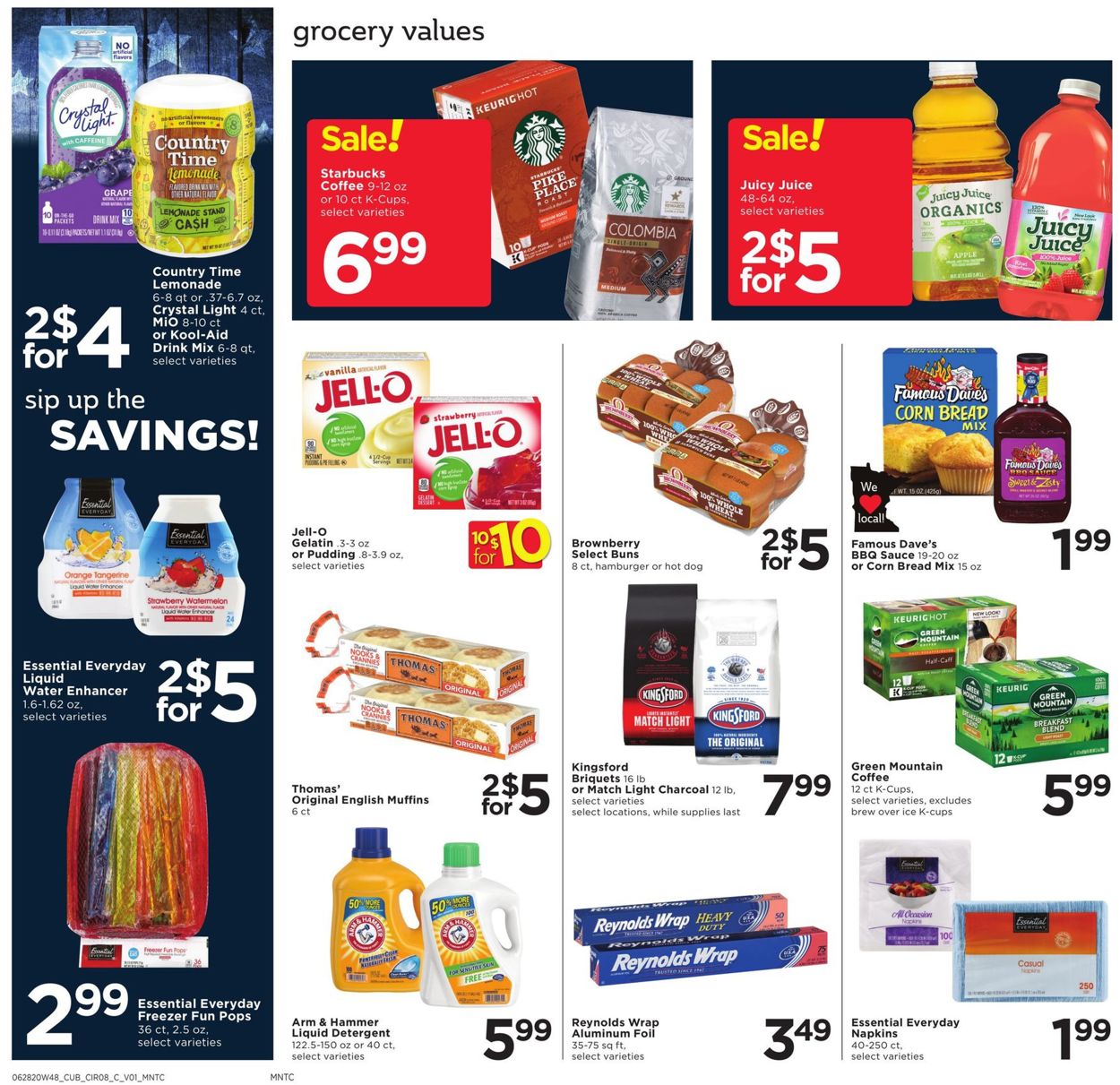 Cub Foods Ad from 06/28/2020