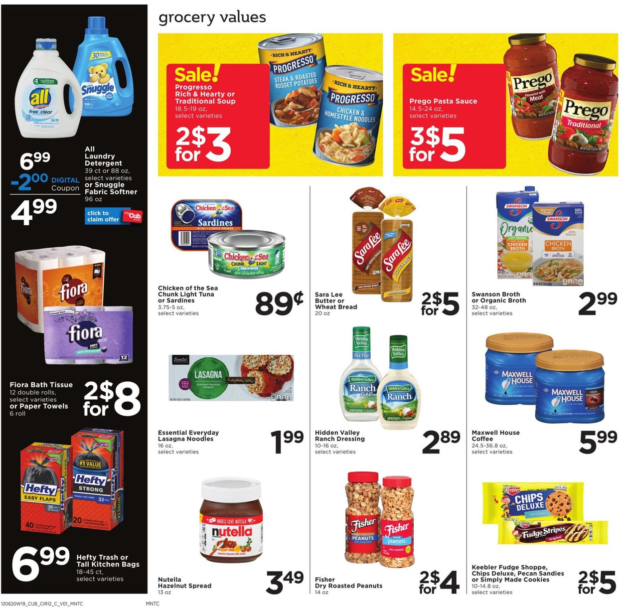 Cub Foods Ad from 12/06/2020