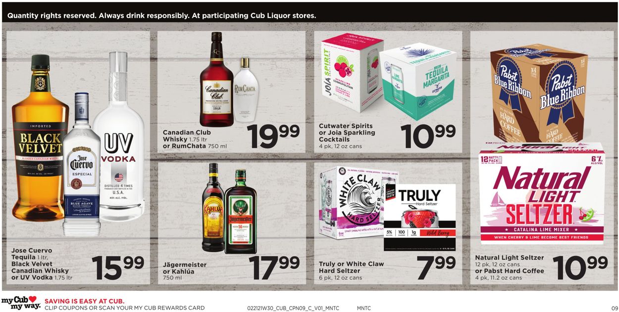 Cub Foods Ad from 02/21/2021