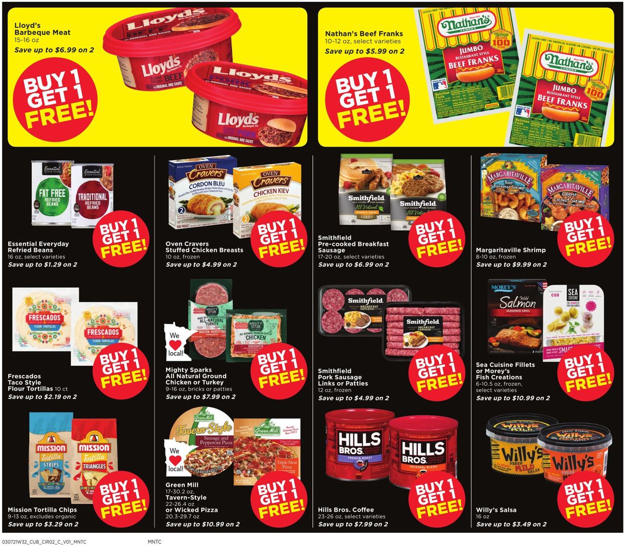 Cub Foods Ad from 03/07/2021