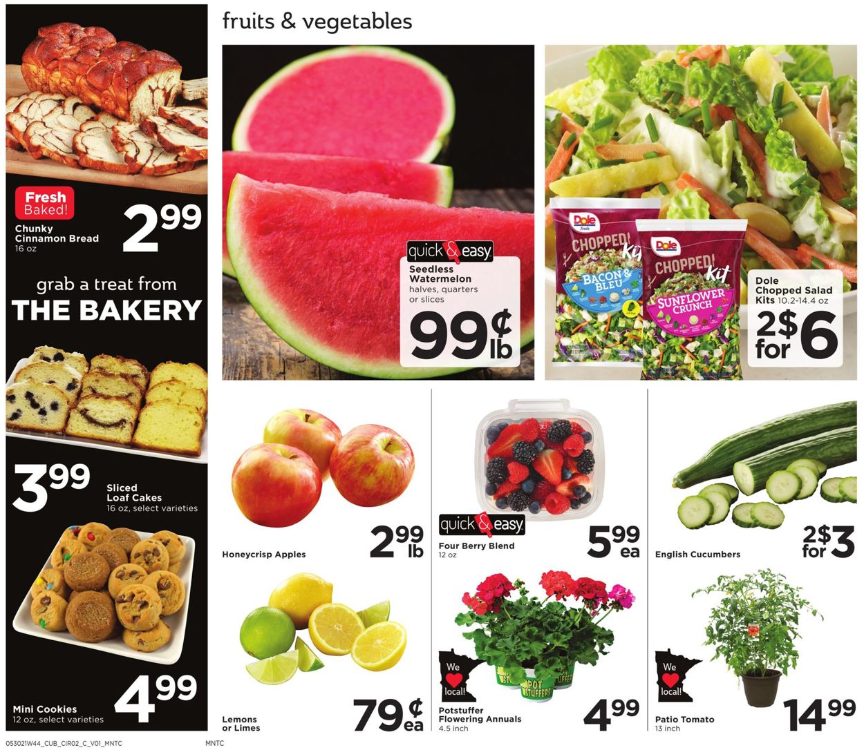 Cub Foods Ad from 05/30/2021
