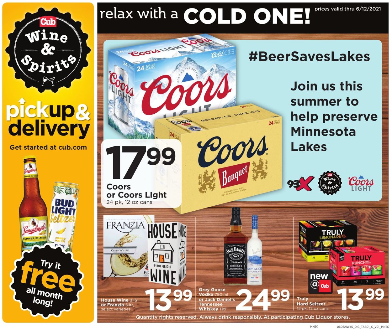 Cub Foods Ad from 06/06/2021