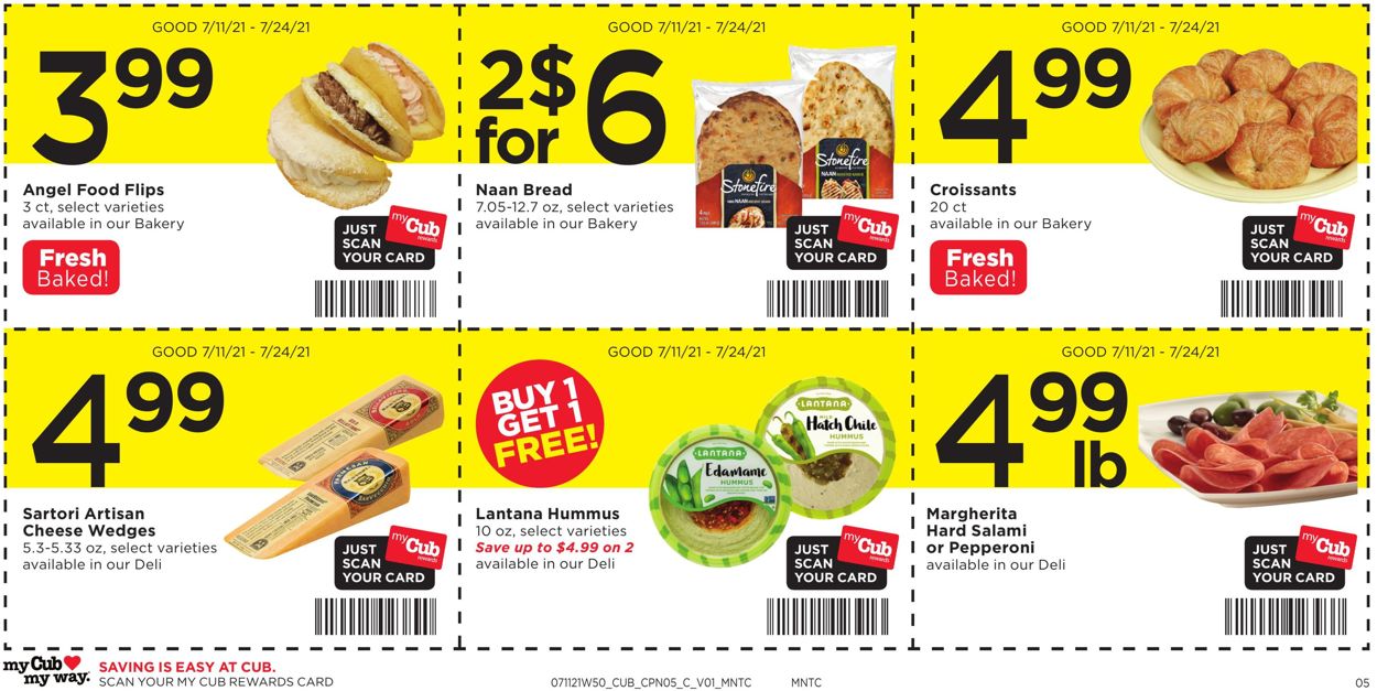 Cub Foods Ad from 07/11/2021