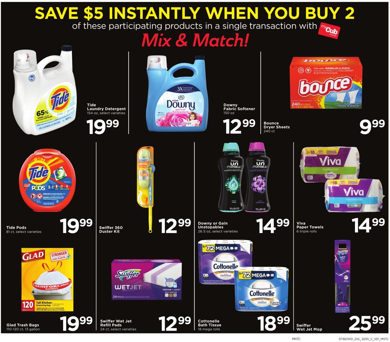 Cub Foods Ad from 07/18/2021
