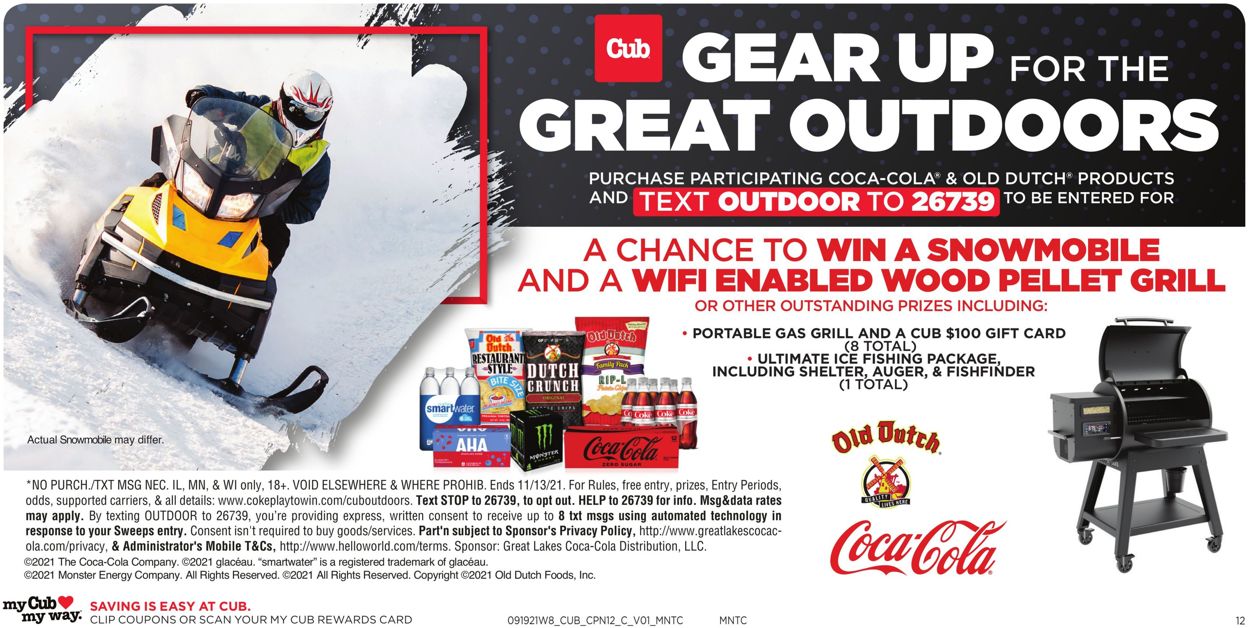 Cub Foods Ad from 09/19/2021