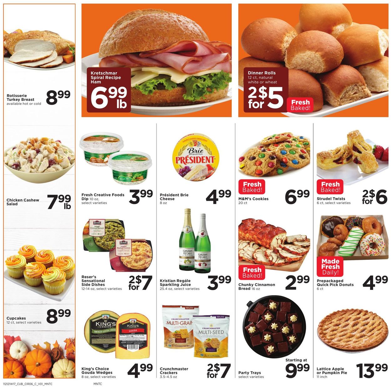 Cub Foods Ad from 11/21/2021