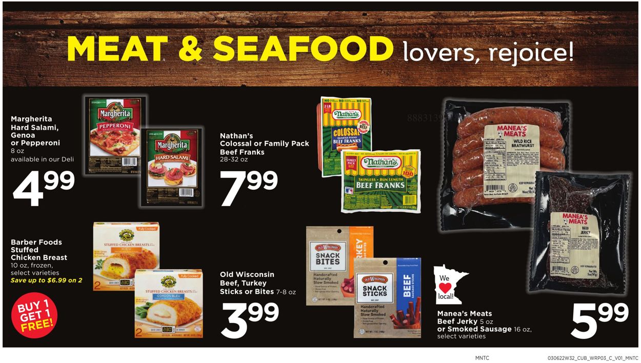 Cub Foods Ad from 03/06/2022