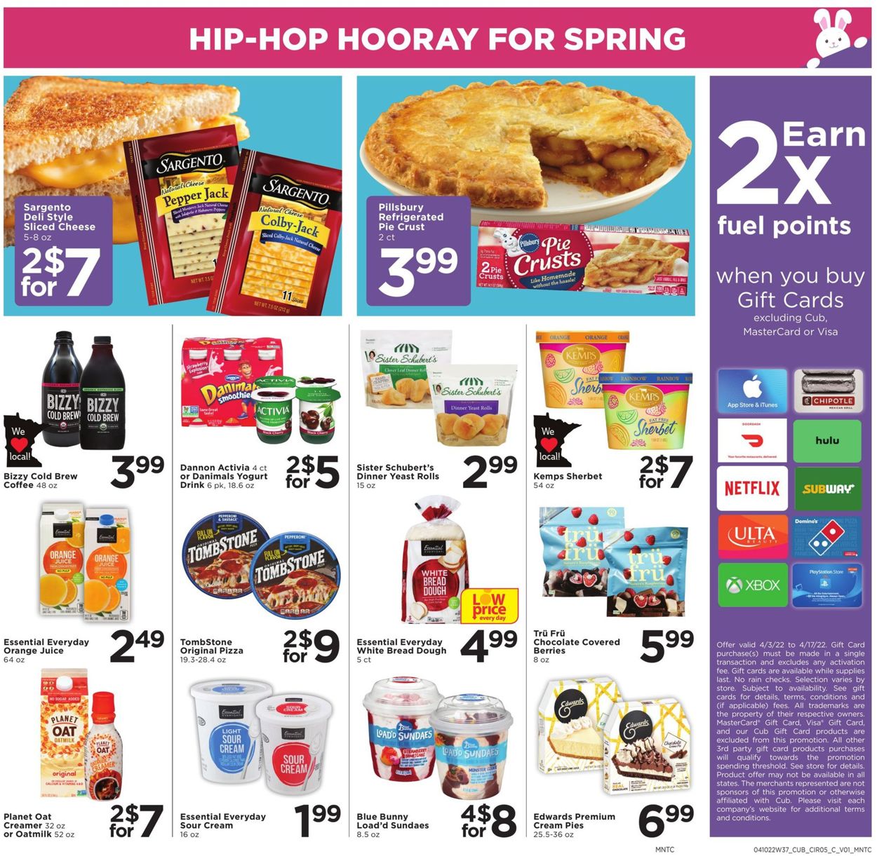 Cub Foods Ad from 04/10/2022