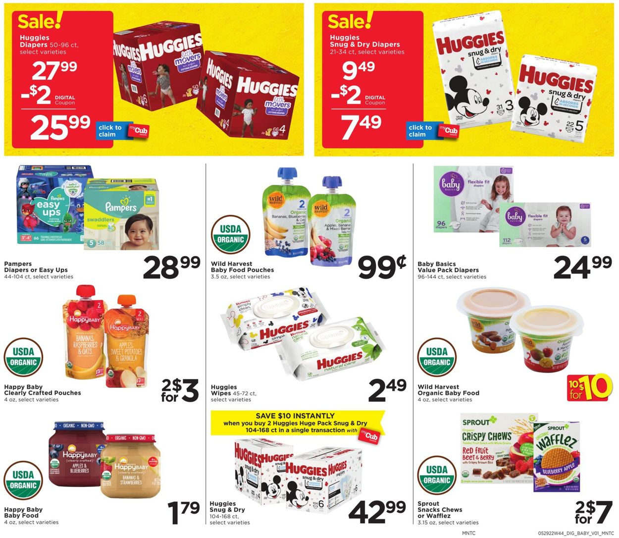 Cub Foods Ad from 05/29/2022