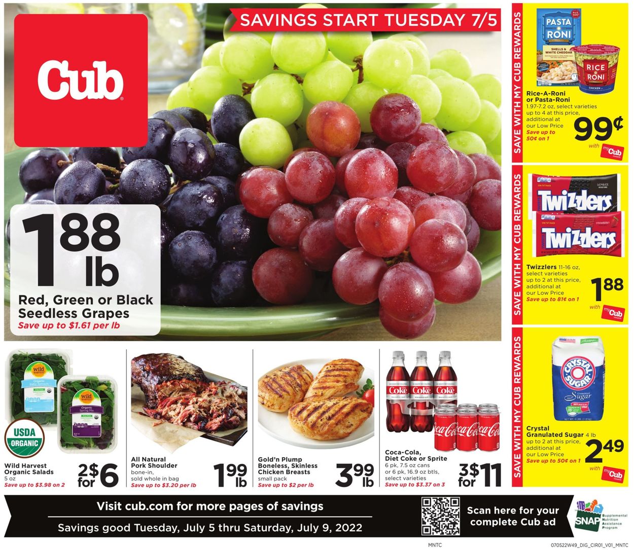 Cub Foods Ad from 07/05/2022