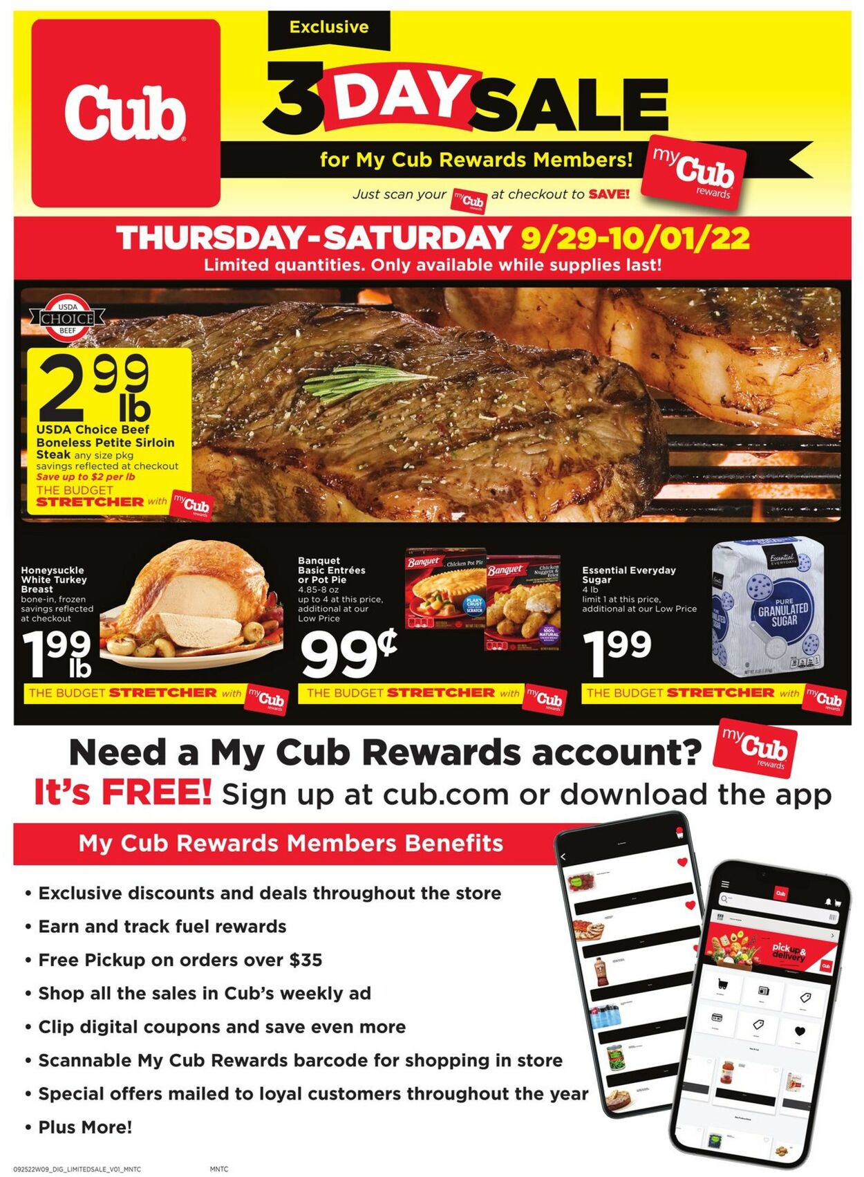 Cub Foods Ad from 09/29/2022
