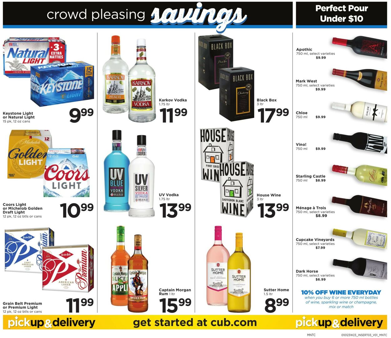 Cub Foods Ad from 01/22/2023