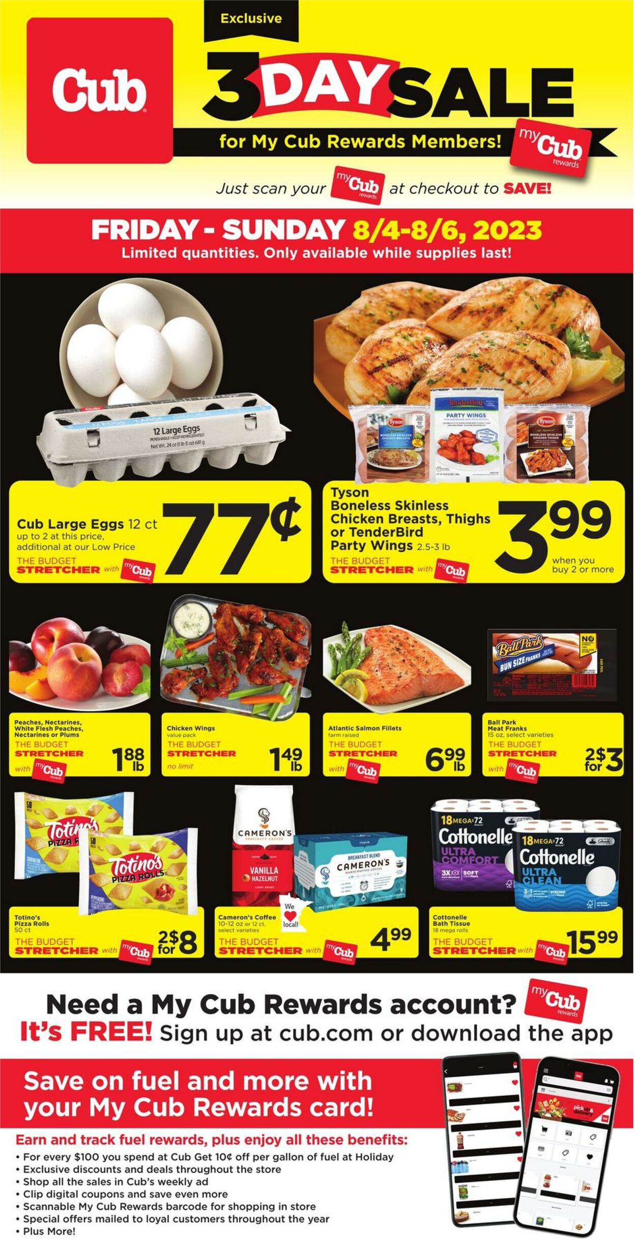 Cub Foods Ad from 08/04/2023