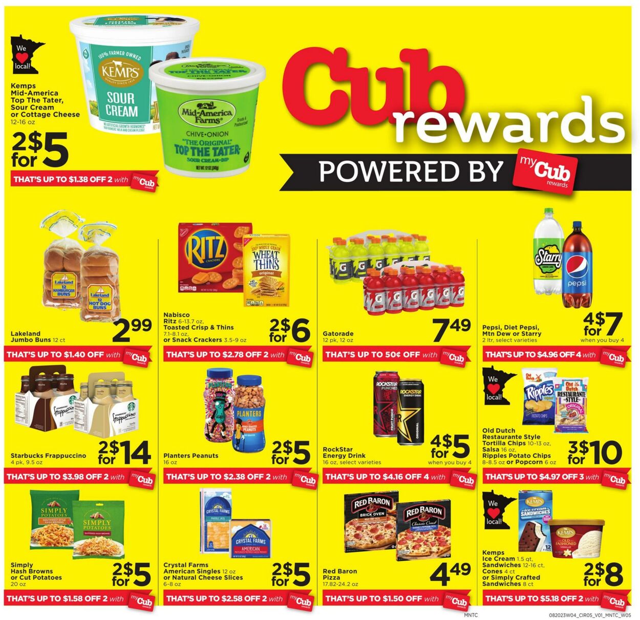 Cub Foods Ad from 08/27/2023