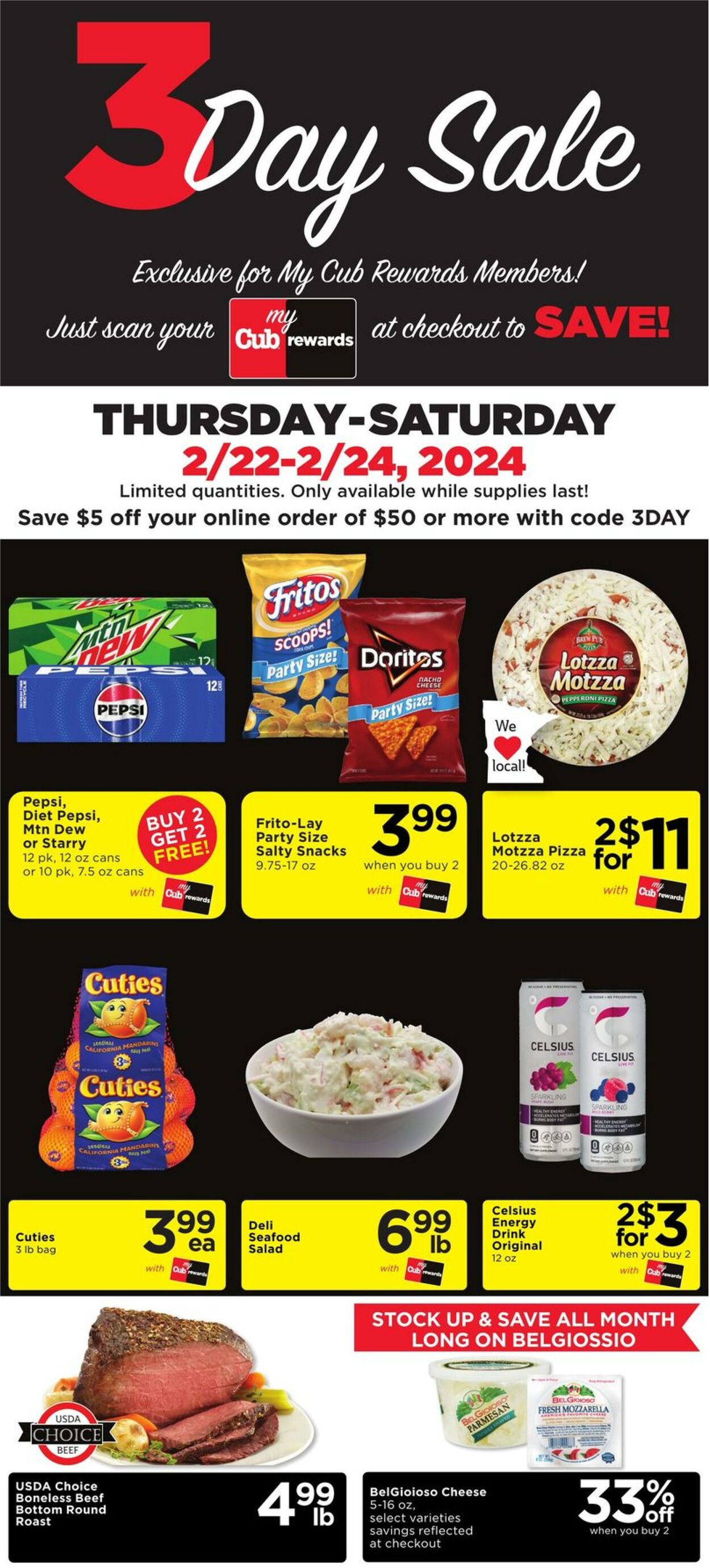 Cub Foods Ad from 02/22/2024