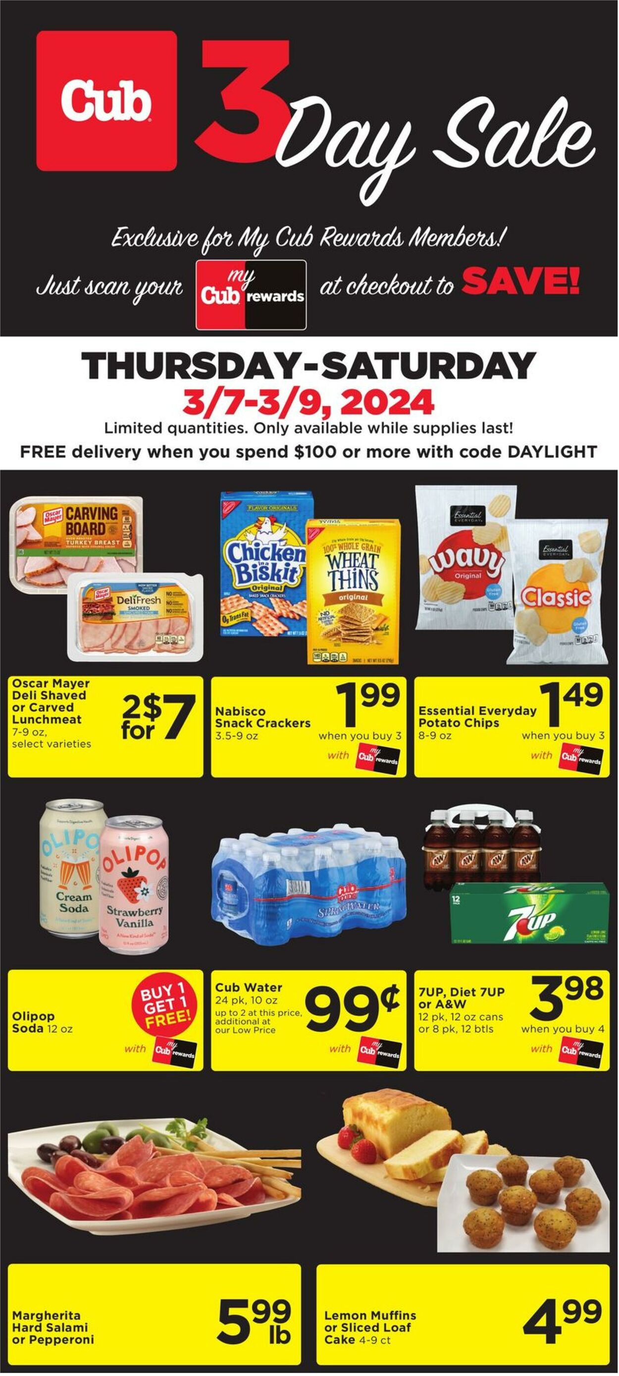 Cub Foods Ad from 03/07/2024
