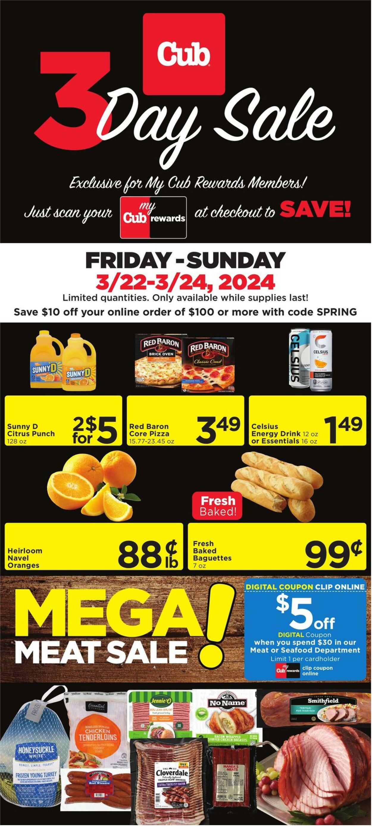 Cub Foods Ad from 03/22/2024