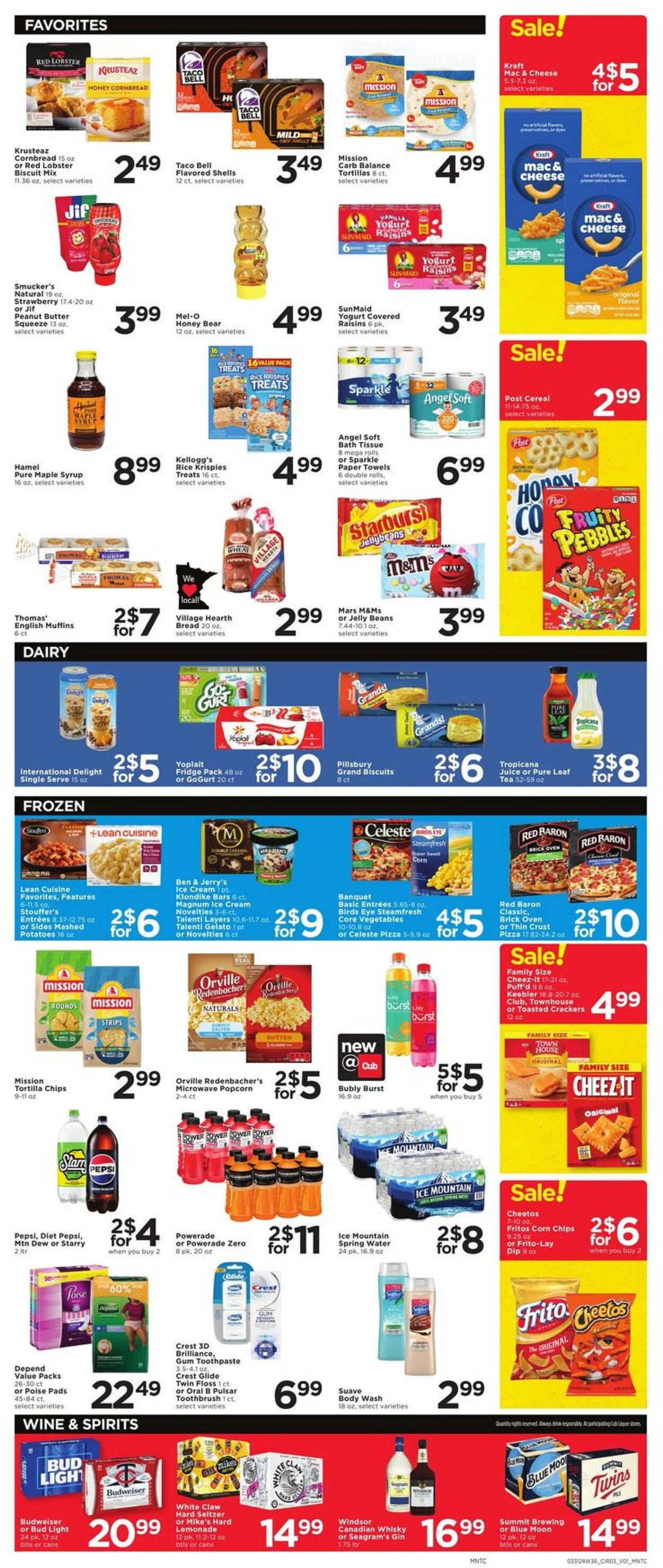 Cub Foods Ad from 03/31/2024