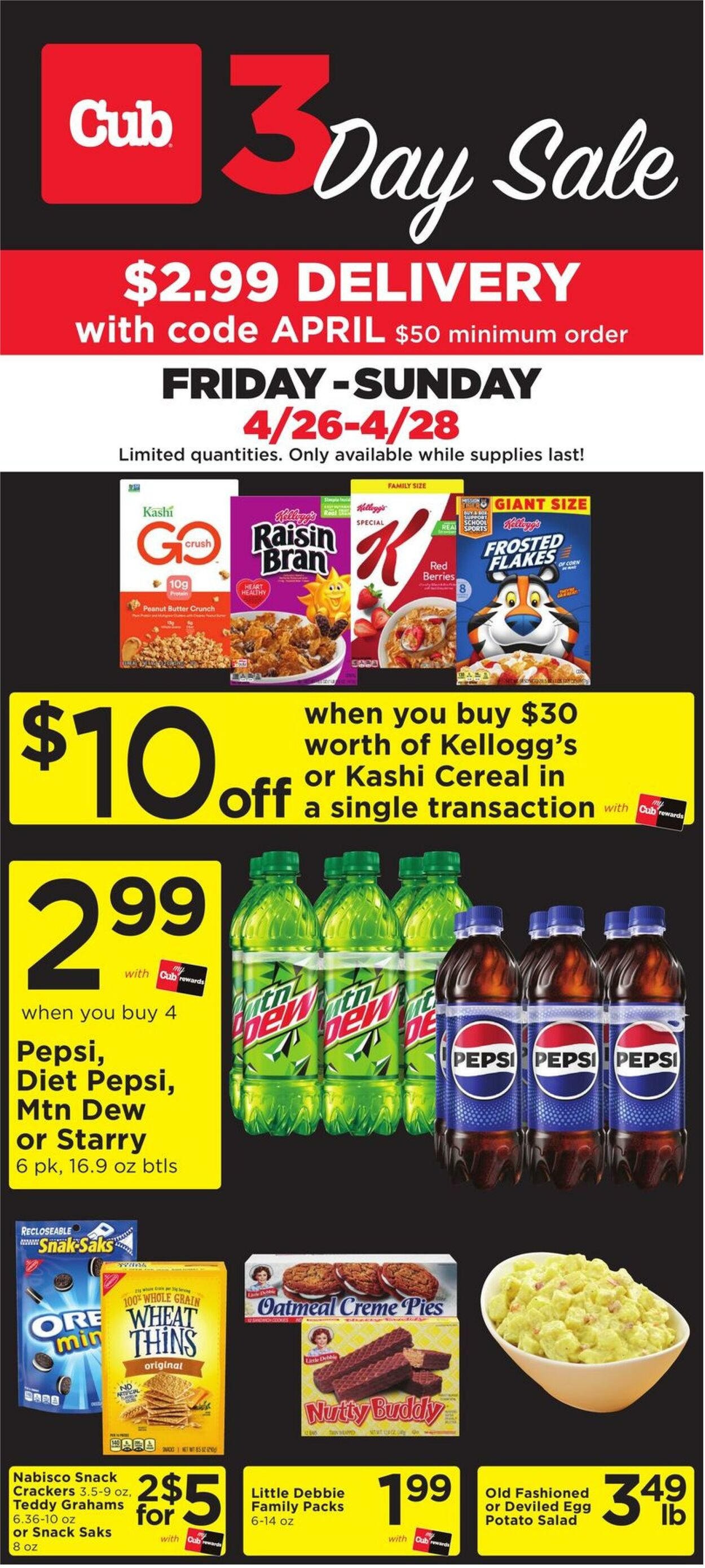 Cub Foods Ad from 04/26/2024