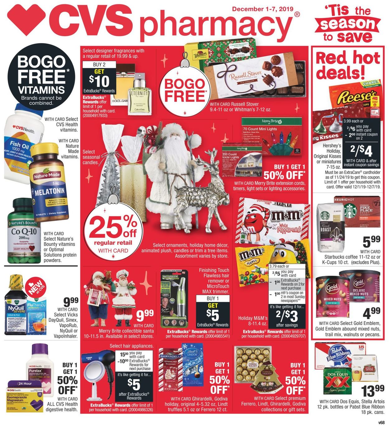 CVS Pharmacy Ad from 12/01/2019