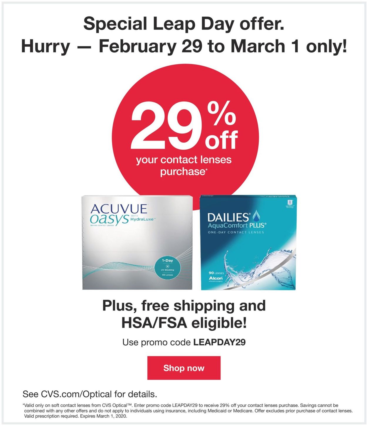 CVS Pharmacy Ad from 02/23/2020