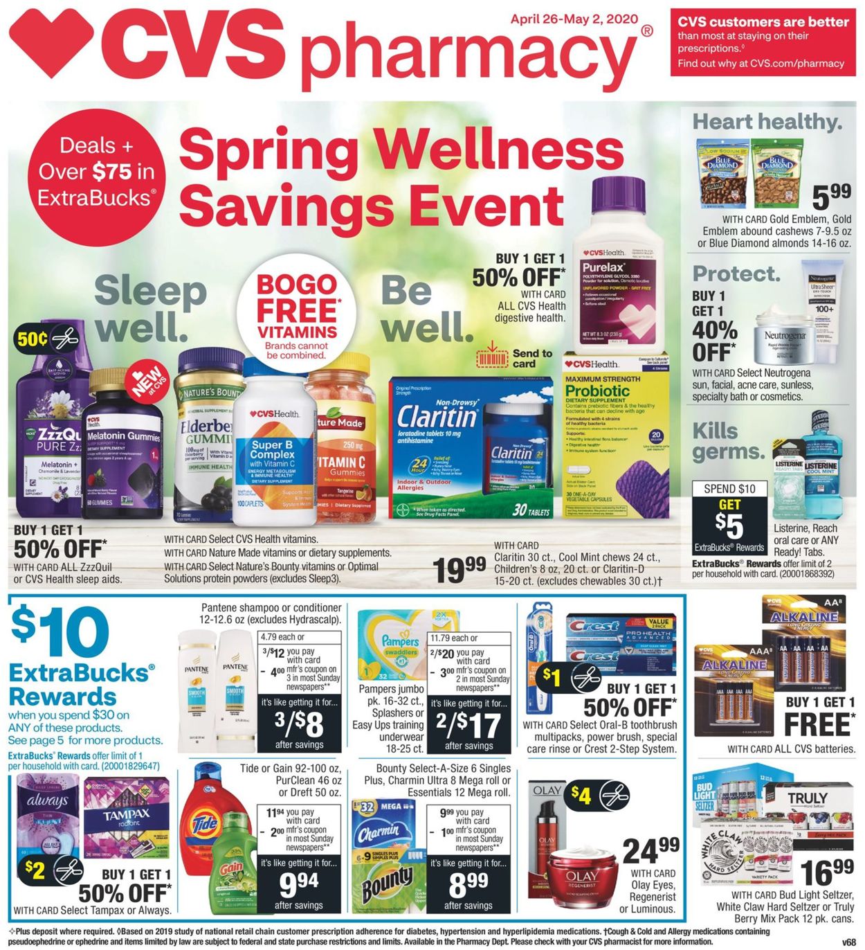 CVS Pharmacy Ad from 04/26/2020