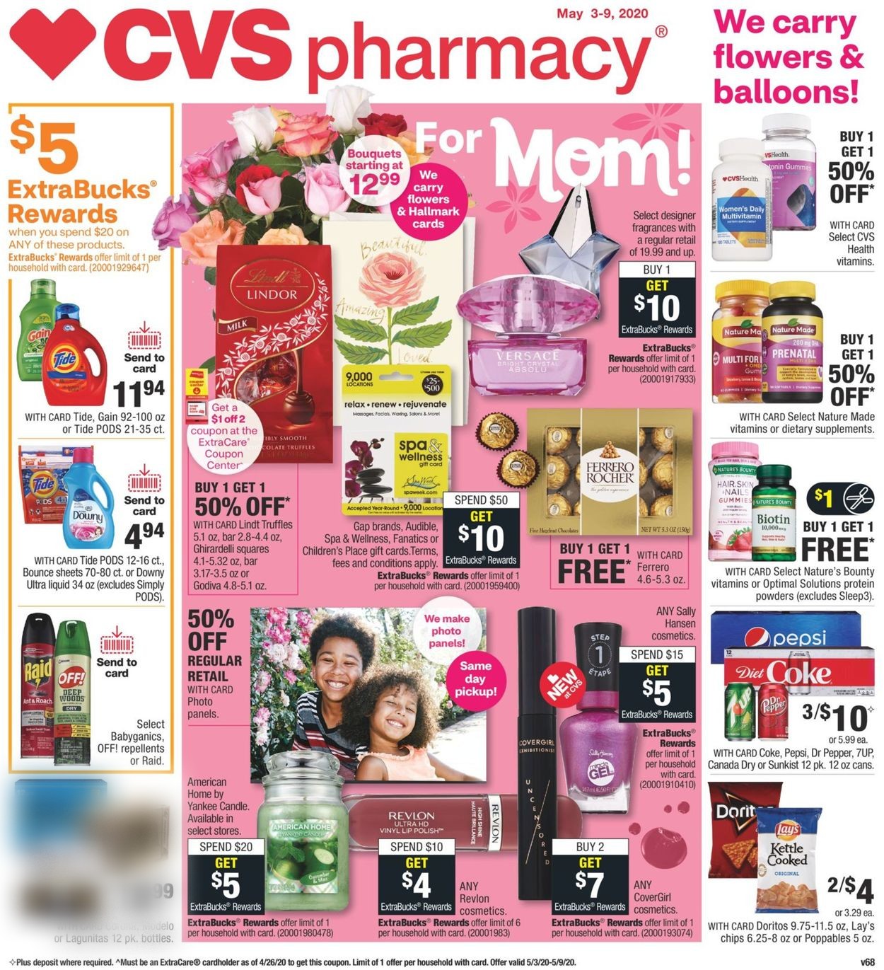 CVS Pharmacy Ad from 05/03/2020