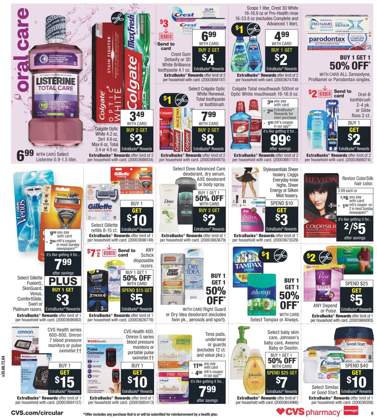 CVS Pharmacy Ad from 08/30/2020