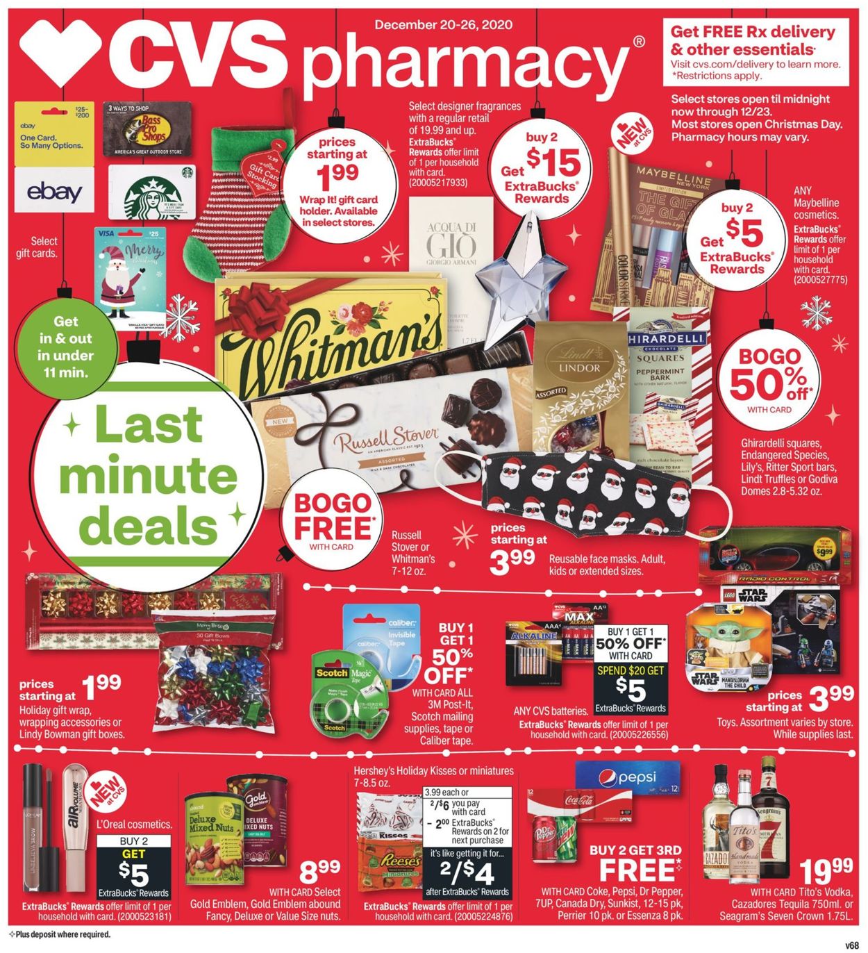 CVS Pharmacy Ad from 12/20/2020