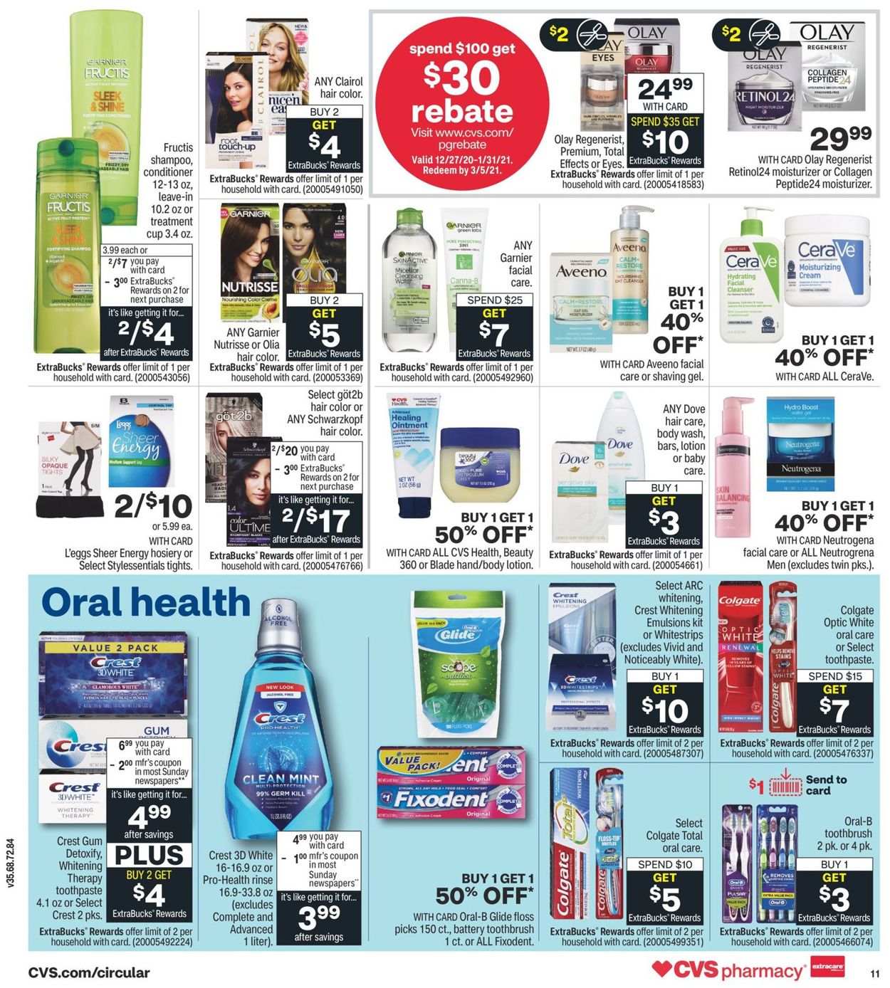 CVS Pharmacy Ad from 12/27/2020