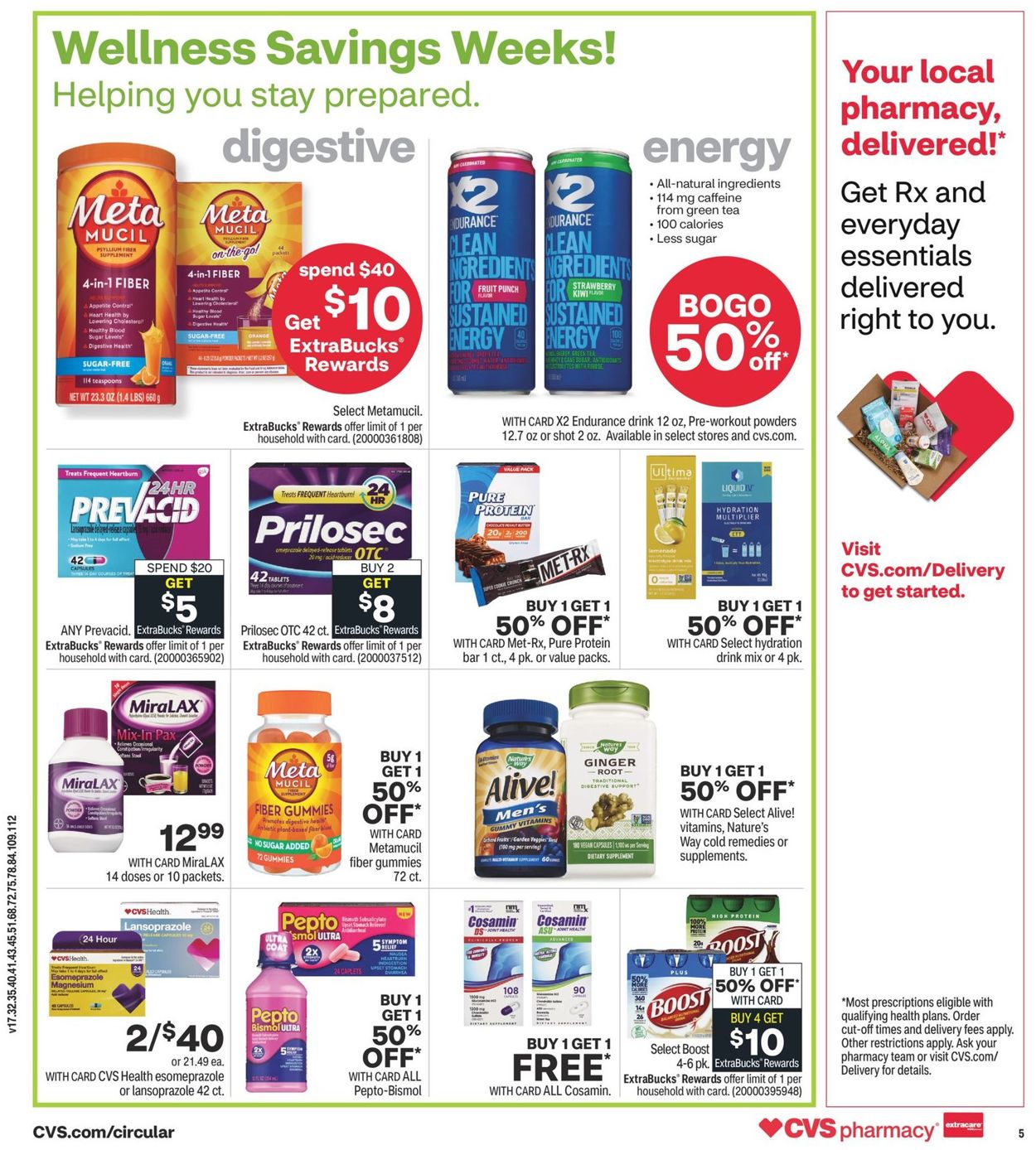 CVS Pharmacy Ad from 01/10/2021