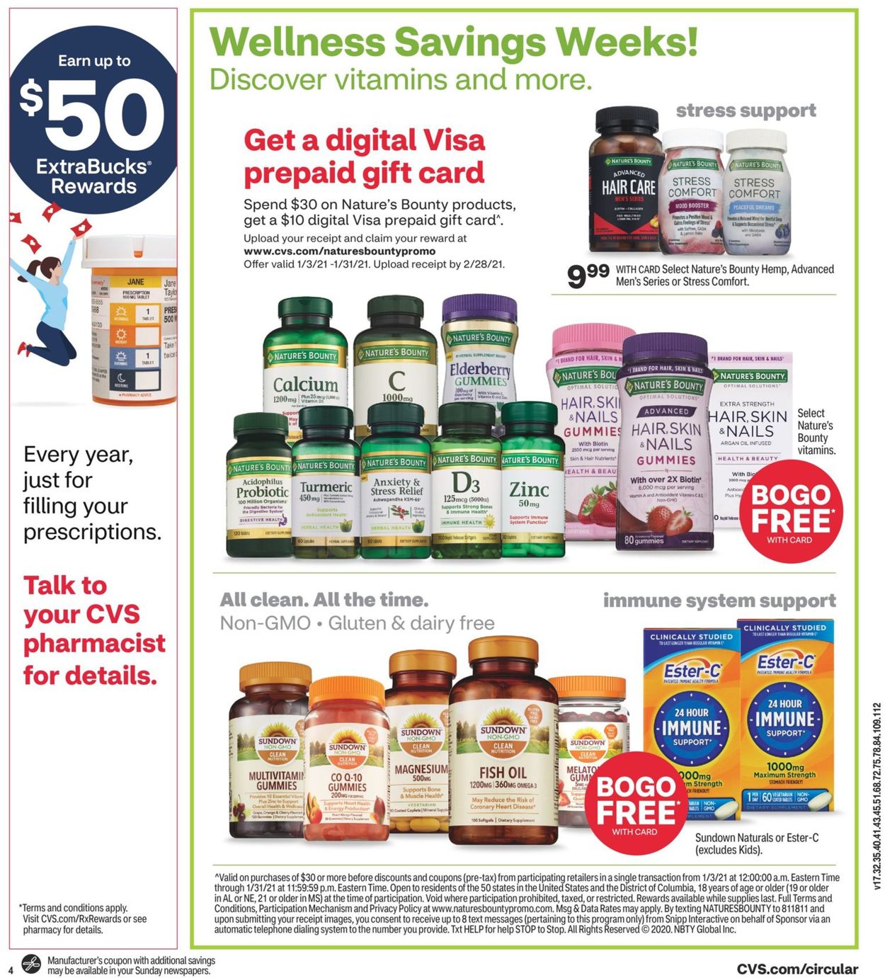 CVS Pharmacy Ad from 01/17/2021