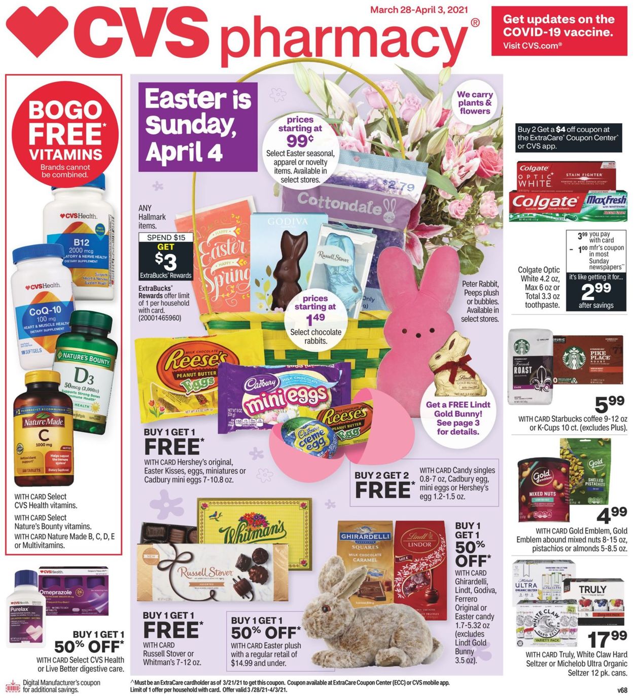 CVS Pharmacy Ad from 03/28/2021