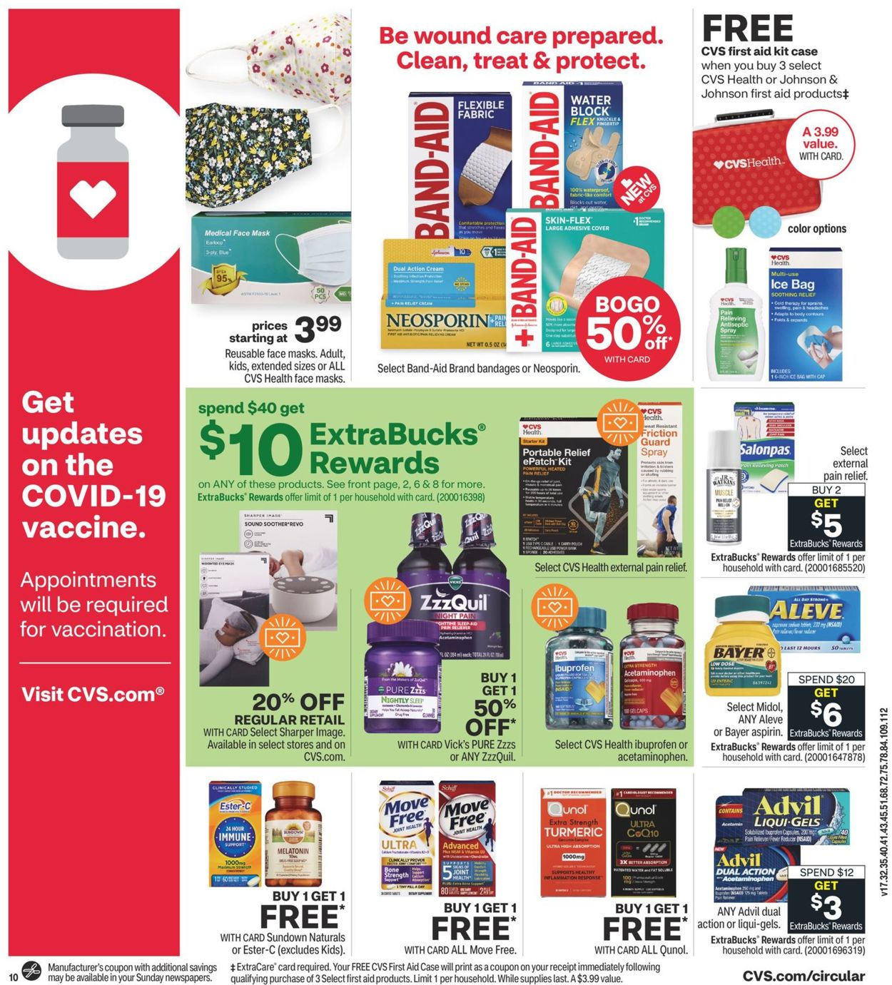CVS Pharmacy Ad from 04/11/2021