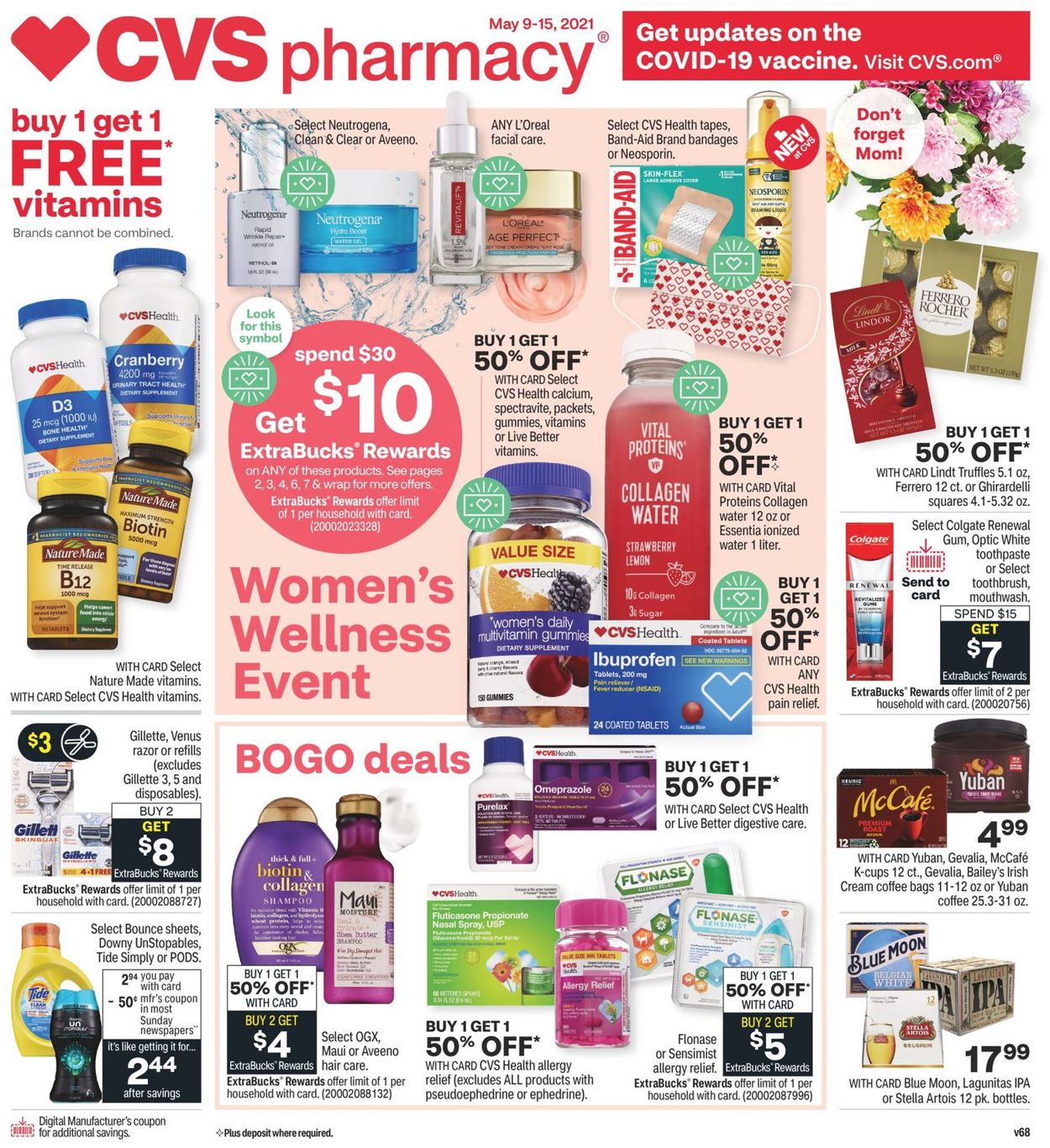 CVS Pharmacy Ad from 05/09/2021