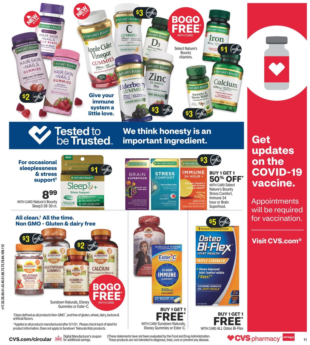 CVS Pharmacy Ad from 06/06/2021