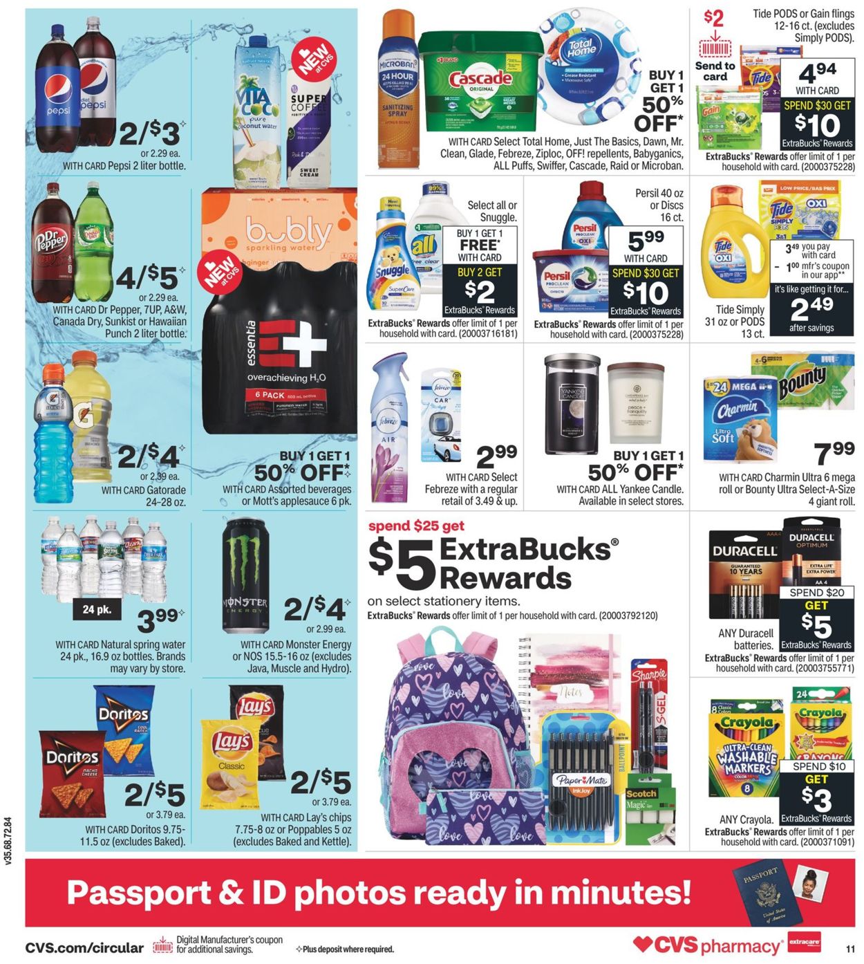 CVS Pharmacy Ad from 09/05/2021