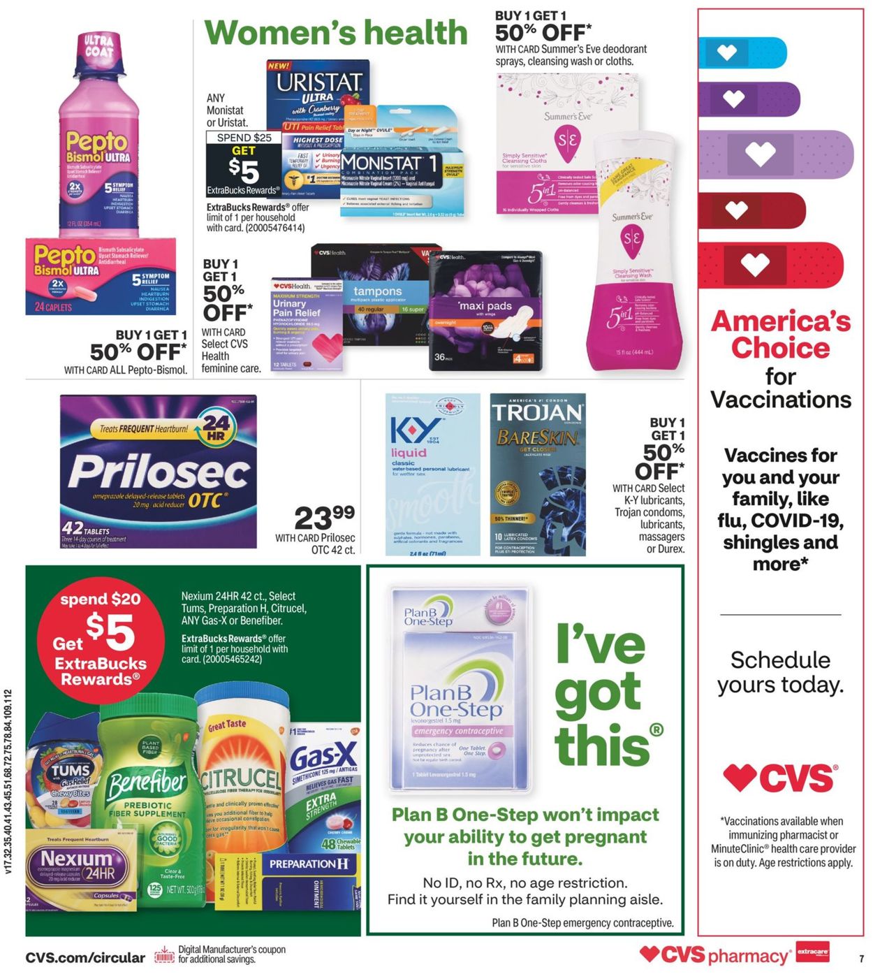 CVS Pharmacy Ad from 12/26/2021