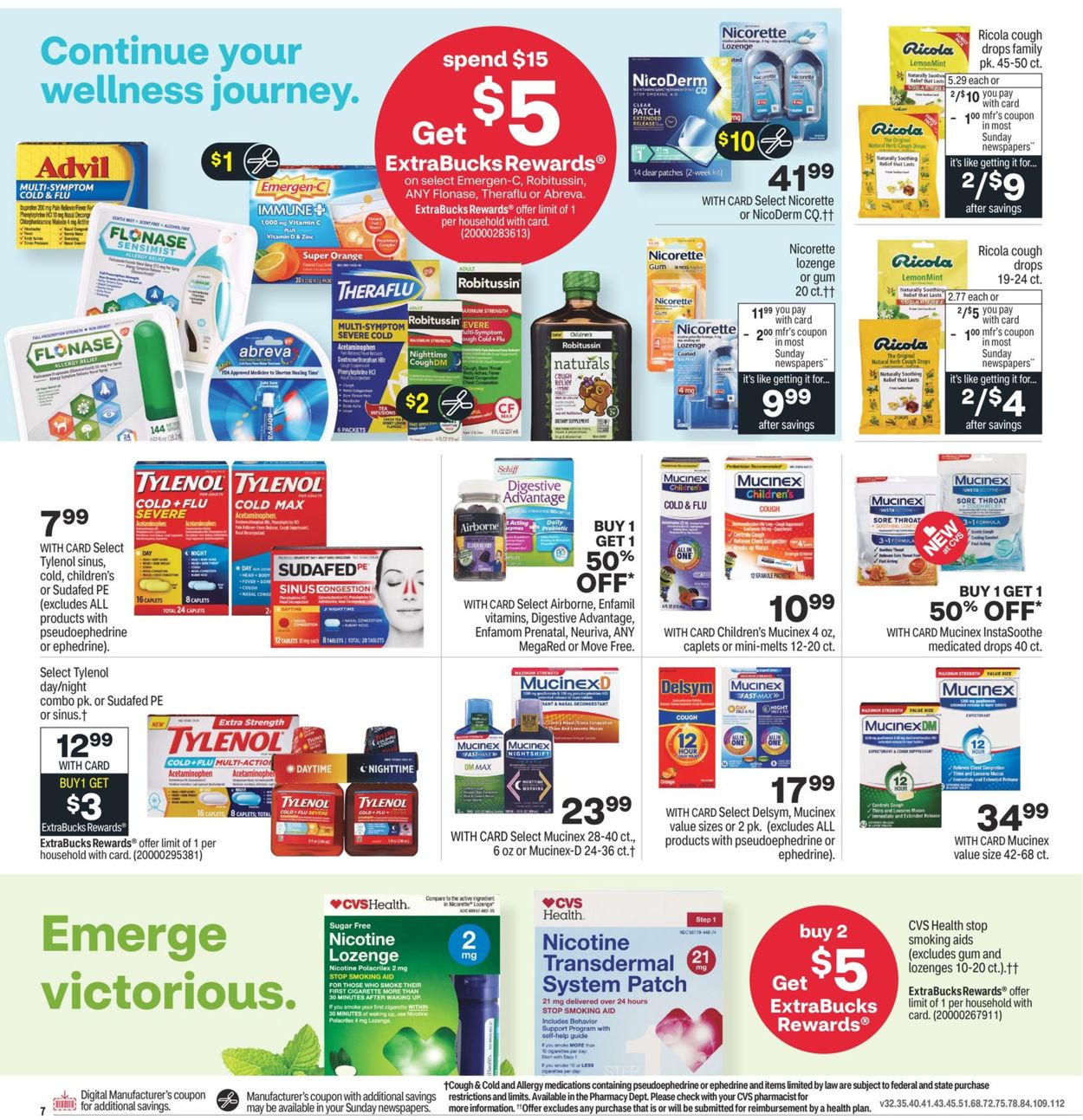 CVS Pharmacy Ad from 01/02/2022