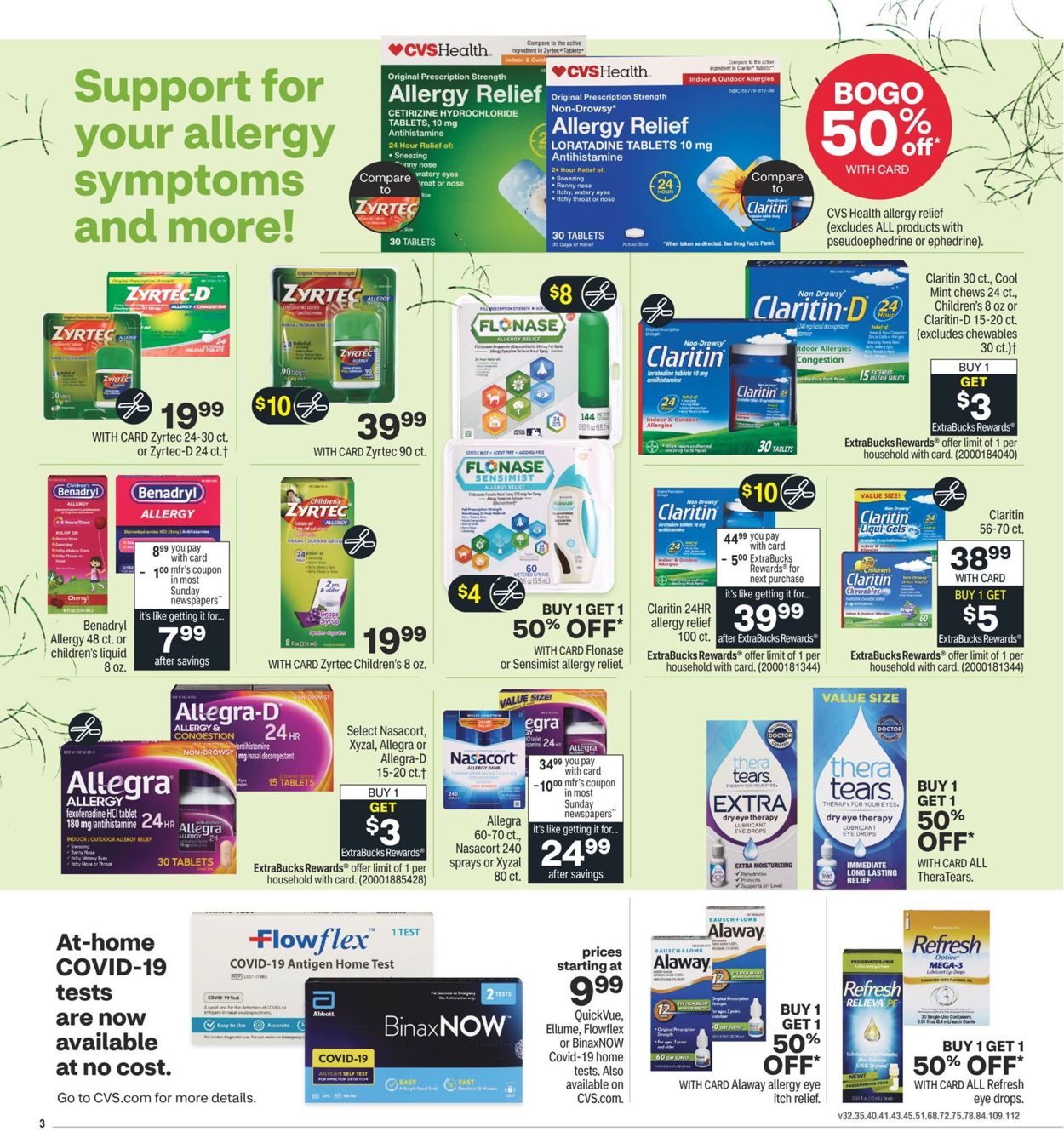 CVS Pharmacy Ad from 04/24/2022