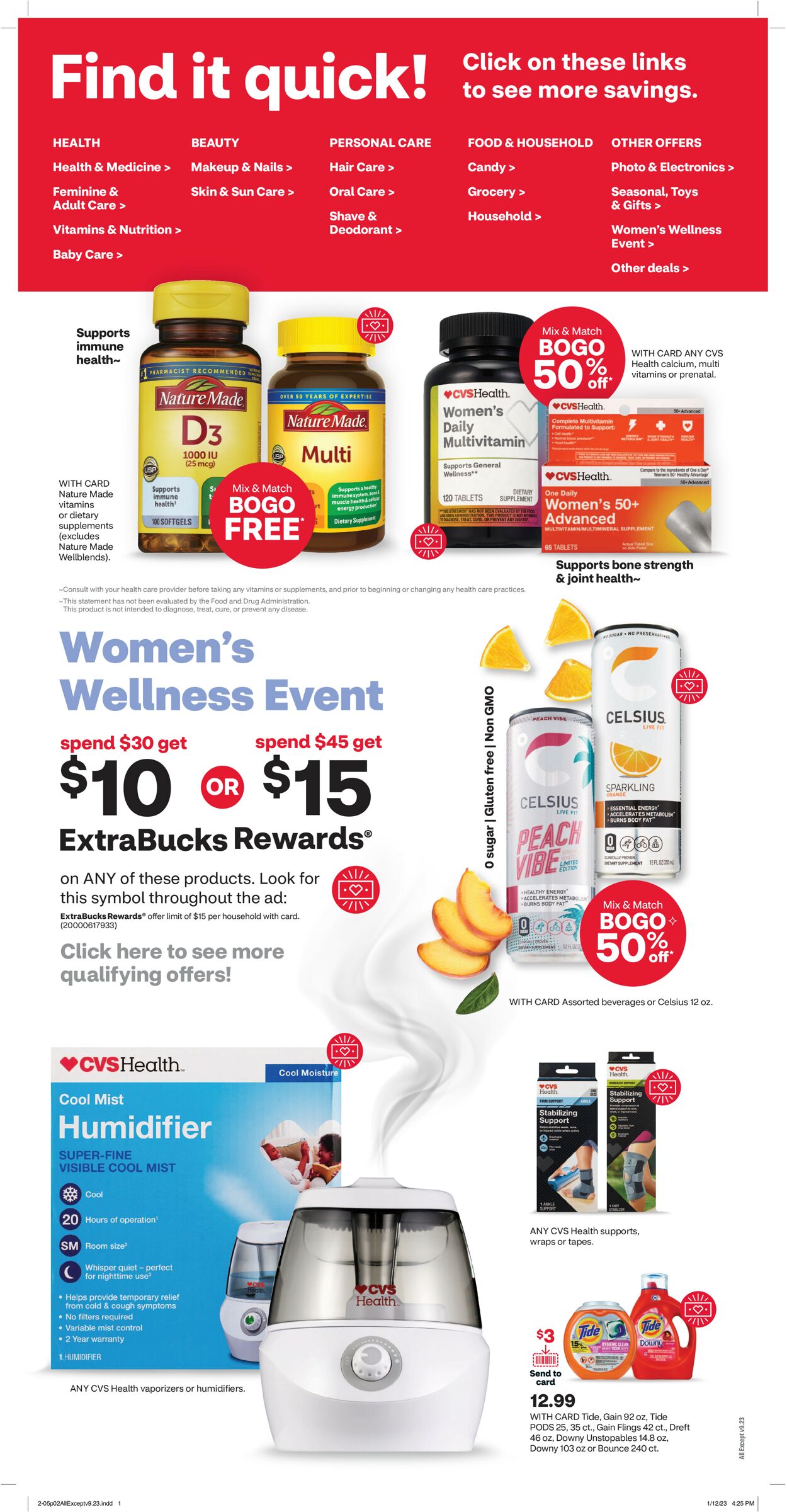 CVS Pharmacy Ad from 02/05/2023