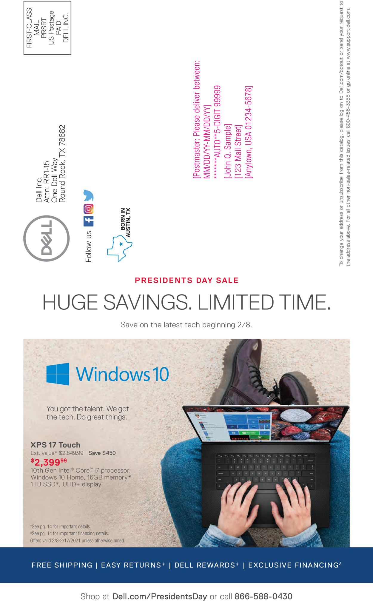 Dell Ad from 02/08/2021